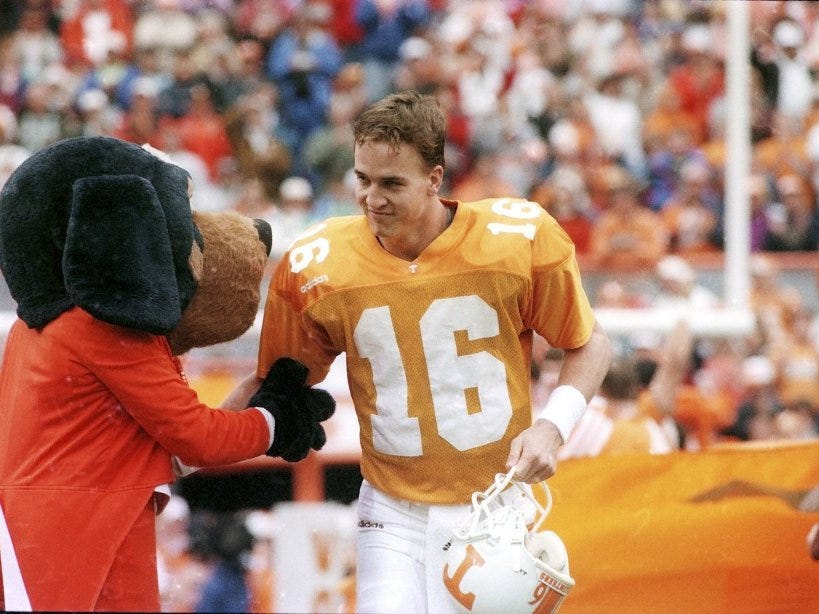 Peyton Manning Through The Years