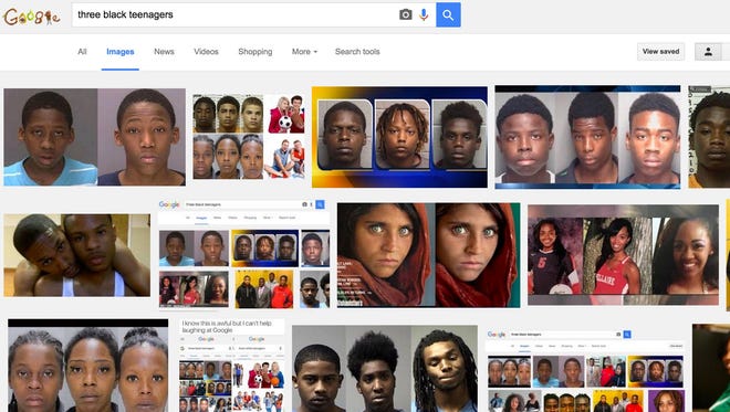 660px x 373px - Three black teenagers' Google search sparks outrage