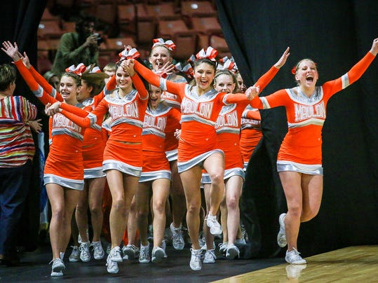 Mauldin cheer team bounces back, takes fifth in AAAA