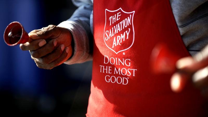 Salvation Army Bell Ringers Battle 7-year Cycle