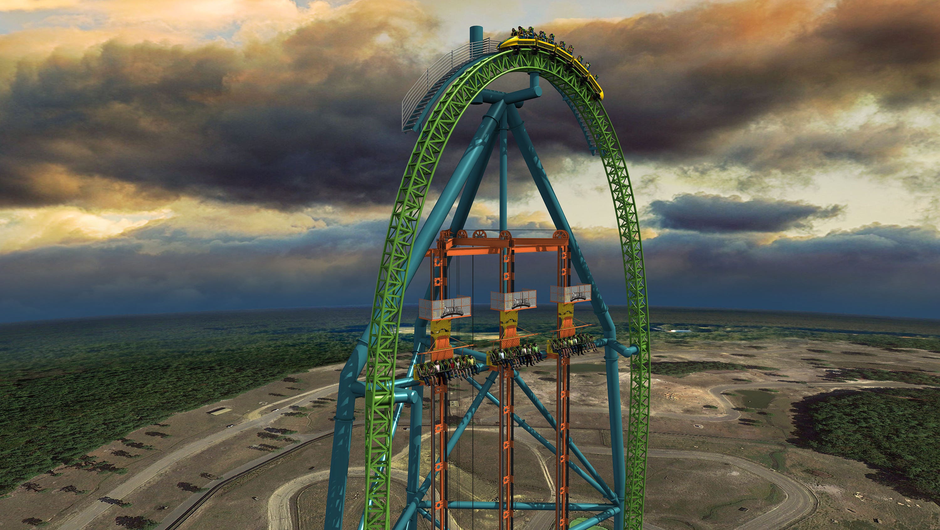 New Six Flags Ride To Feature 90 Mph Drop   1377826770001  Zumanjaro0829bjpg 20130829 