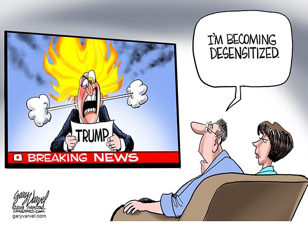 Cartoonist Gary Varvel: Trump Derangement Syndrome