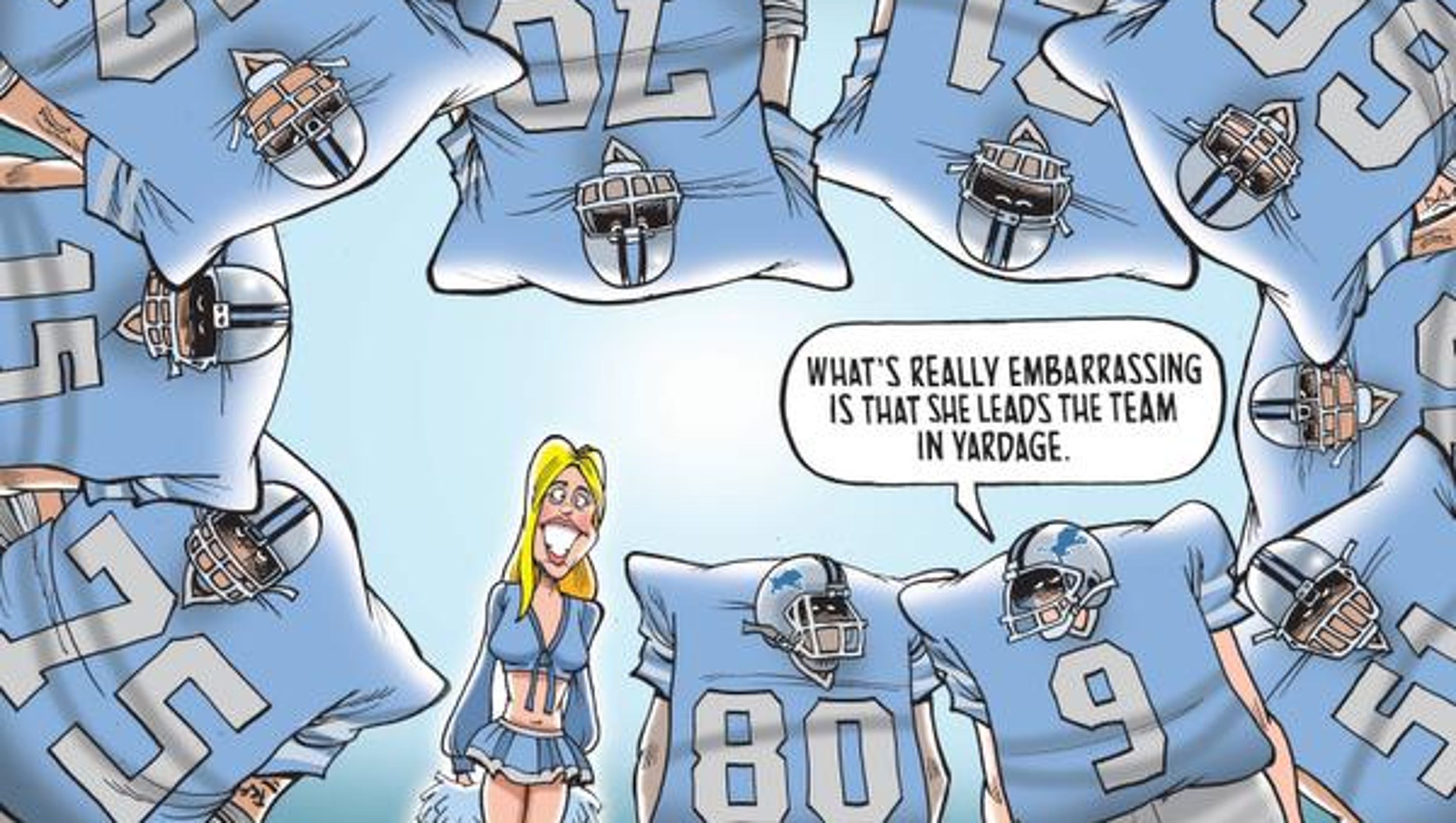 Editorial cartoons NFL