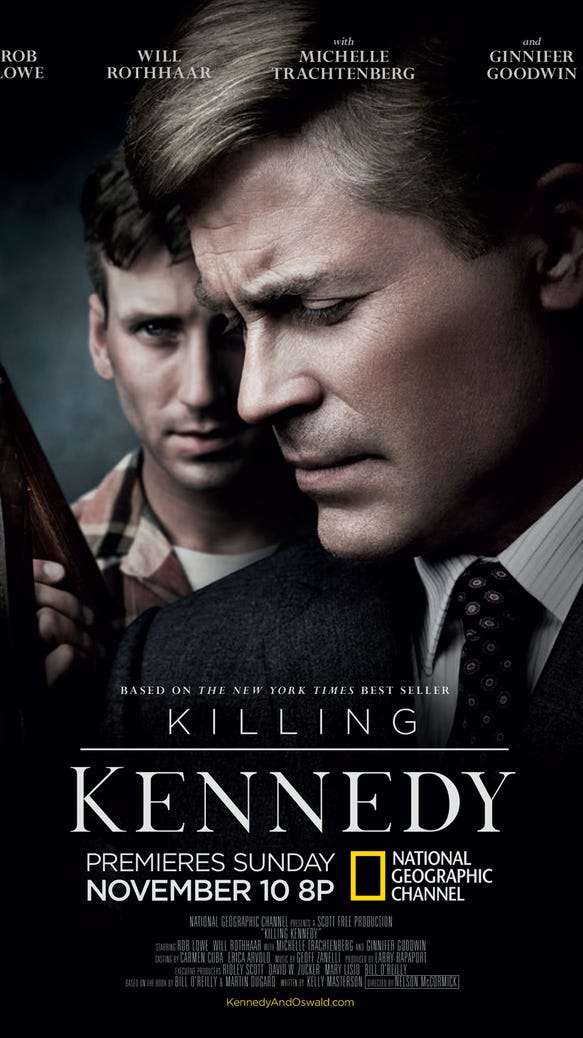First look See the poster for 'Killing Kennedy'