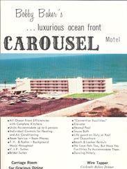 This advertisement, of unknown date, shows the Carousel