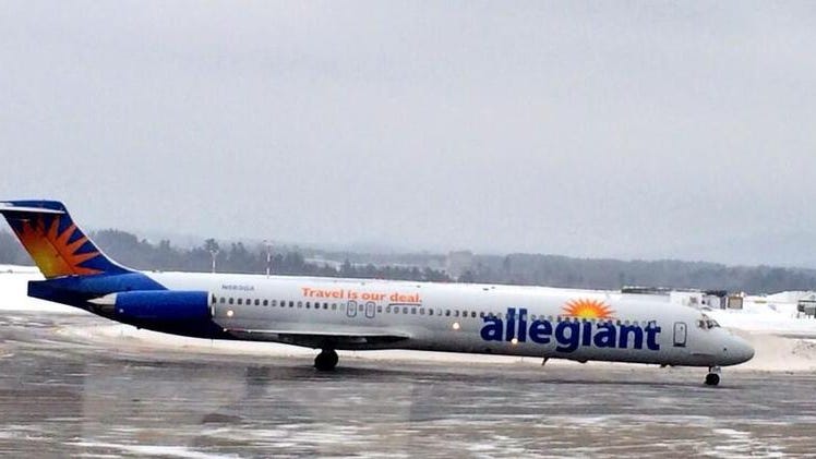 Direct Flight Service On Allegiant Begins Between Burlington And Orlando