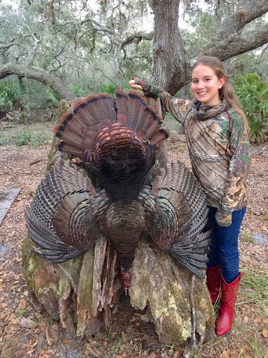 Out And About Girl 11 Gets First Trophy Turkey