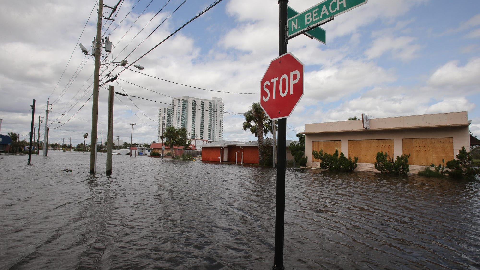 daytona beach flooded