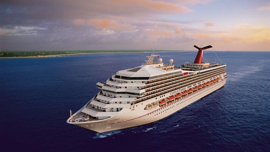 Carnival Cruise Ship Triumph To Be Renamed Sunrise After Huge Makeover