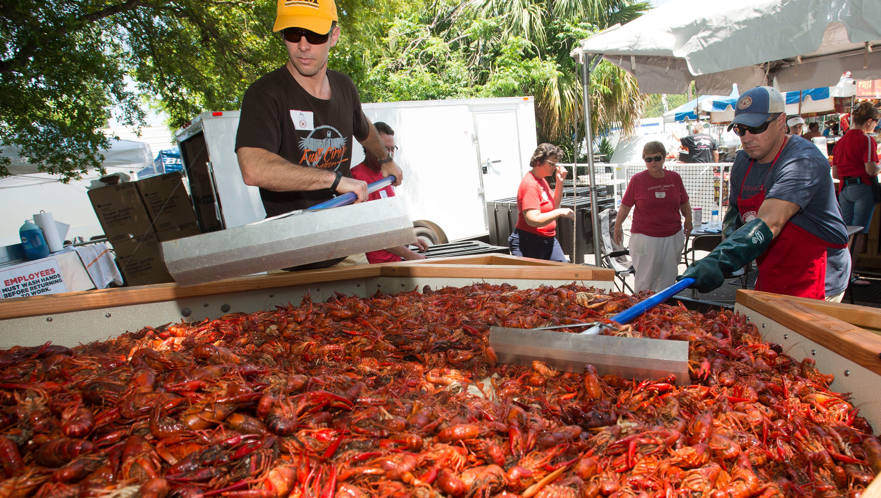 Crawfish Fest, Mullet Toss and Pensacola Triathlon highlight busy week