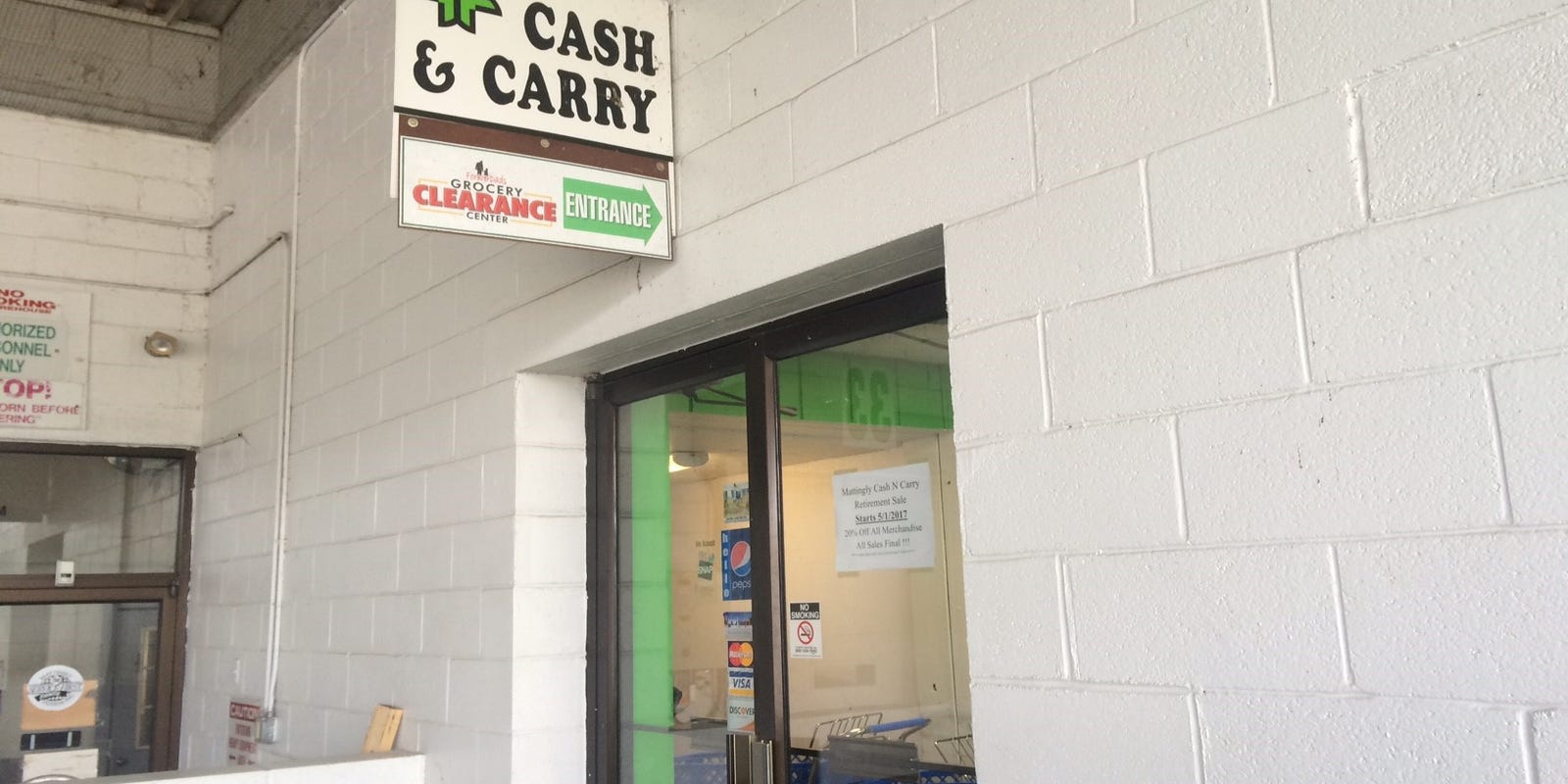 Cash N Carry Slated For Closure