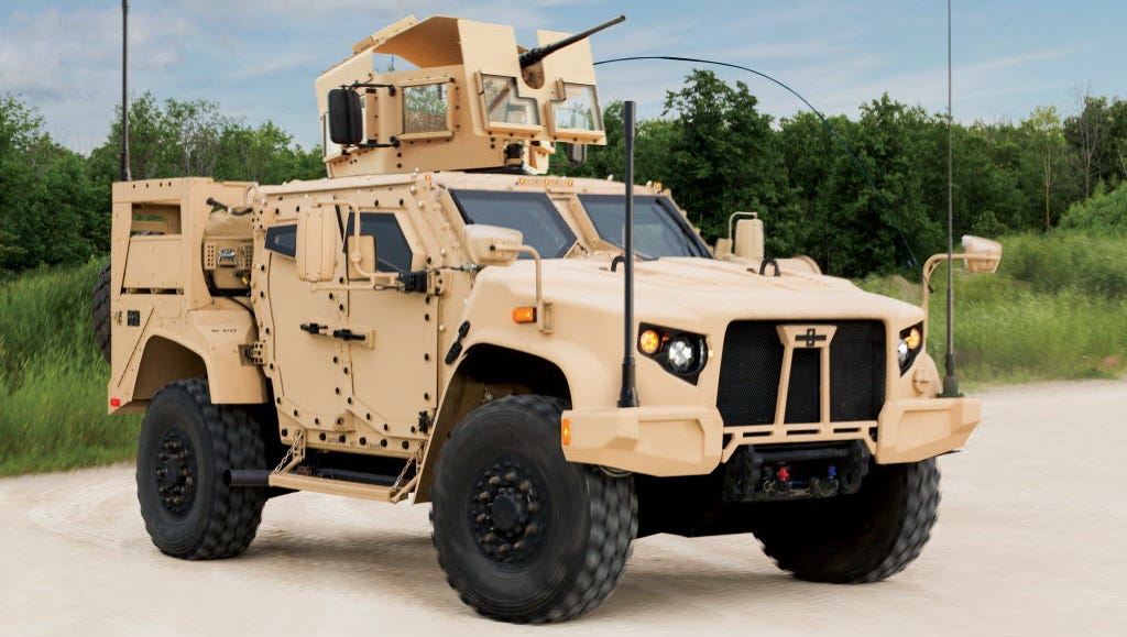 Oshkosh Corp. receives 195 million order for more military vehicles