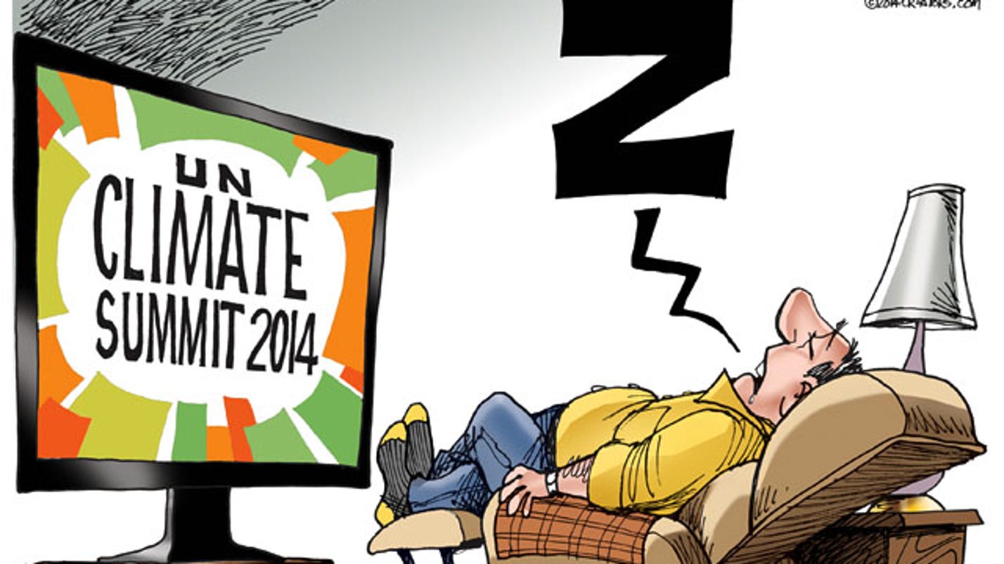 Cartoonist Gary Varvel The Un Climate Summit 2014 5403