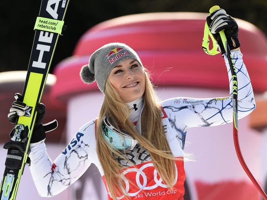 Lindsey Vonn to take her grandfather's memory down slopes at Olympics