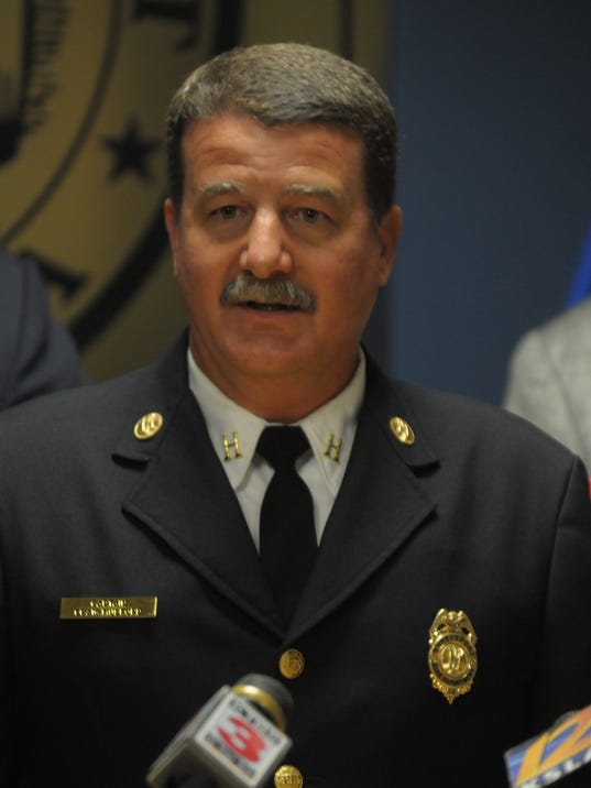 Shreveport fire chief surrenders over charges of malfeasance in office