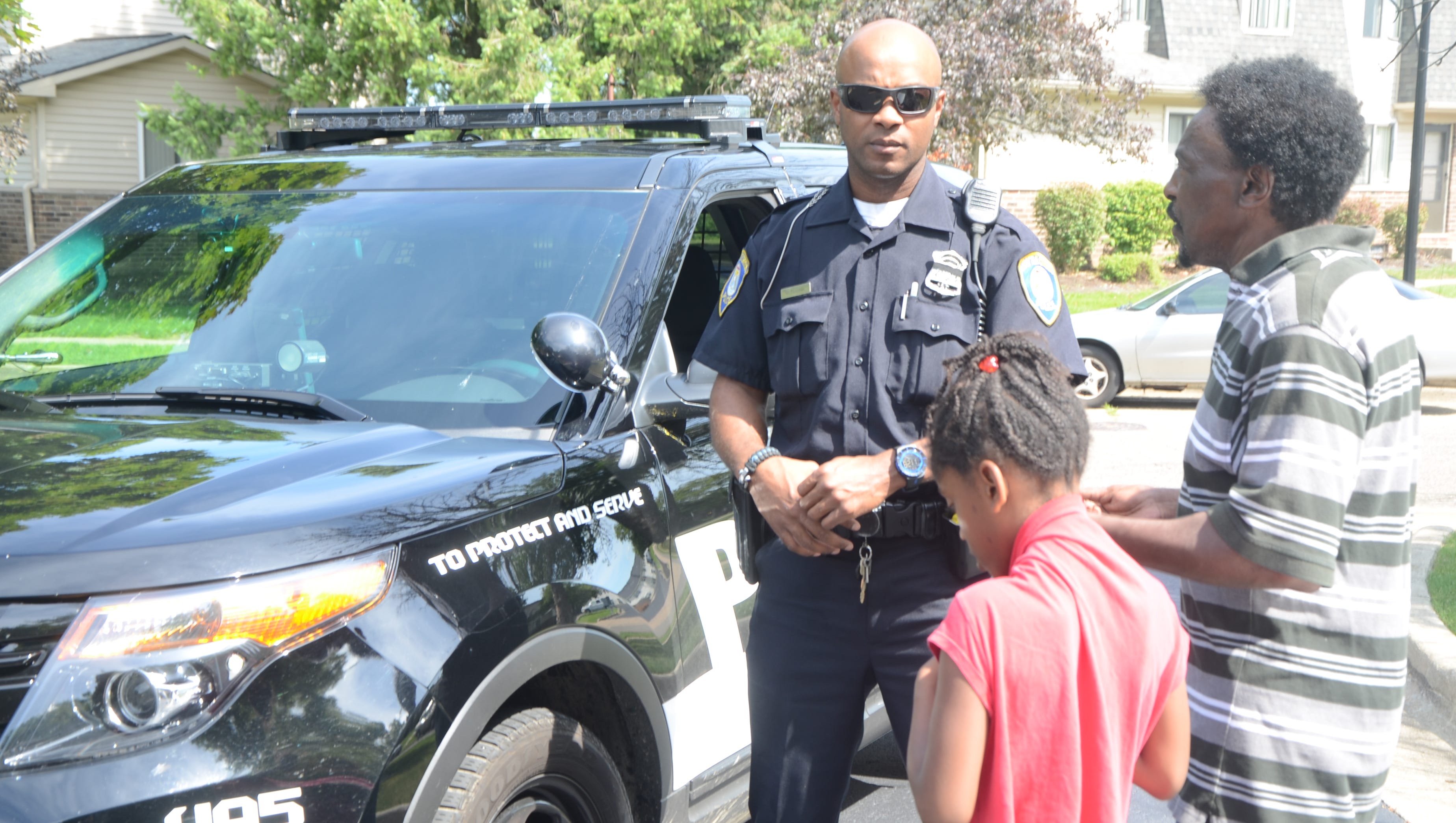 Black officers talk of troubled times