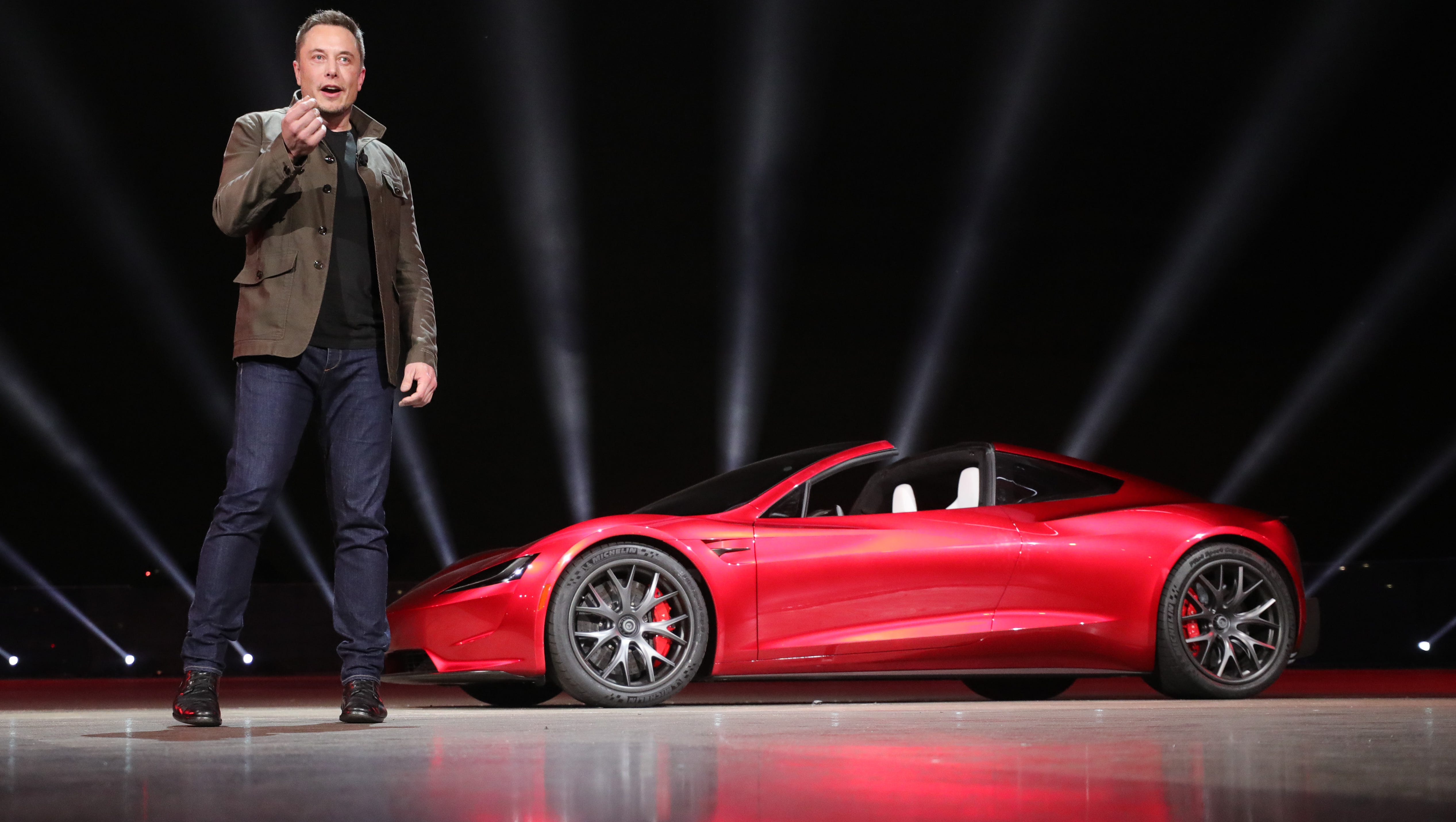 Tesla Flying Car? Elon Musk Teases 'special Upgrade' Of Roadster Supercar