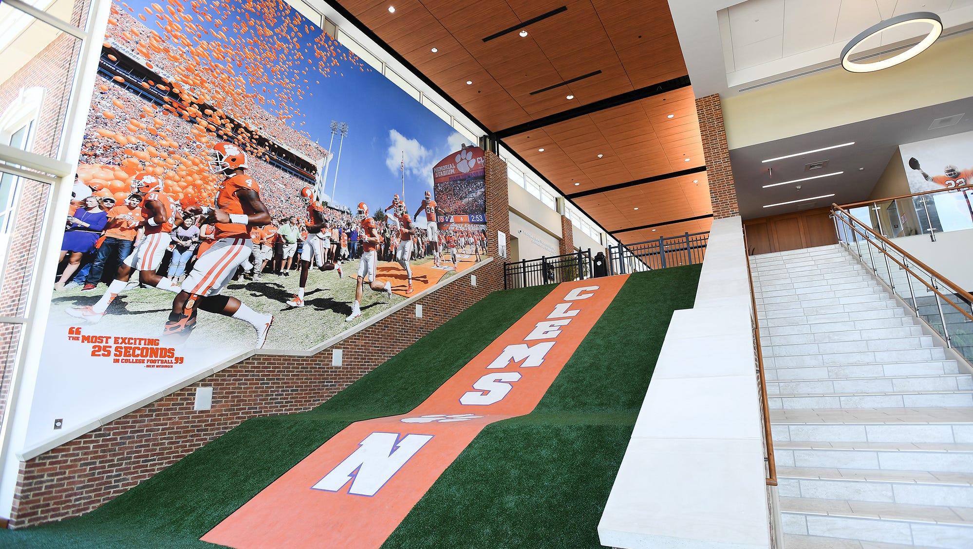 Clemson opens new football center, just in time for Signing Day