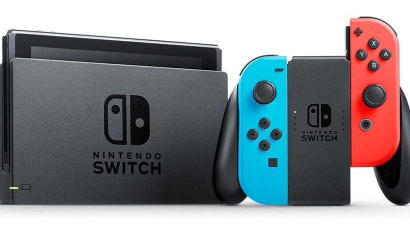 nintendo switch video game console
