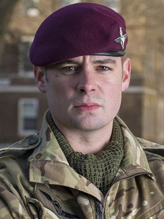 British Soldier Awarded Victoria Cross For Saving Marine