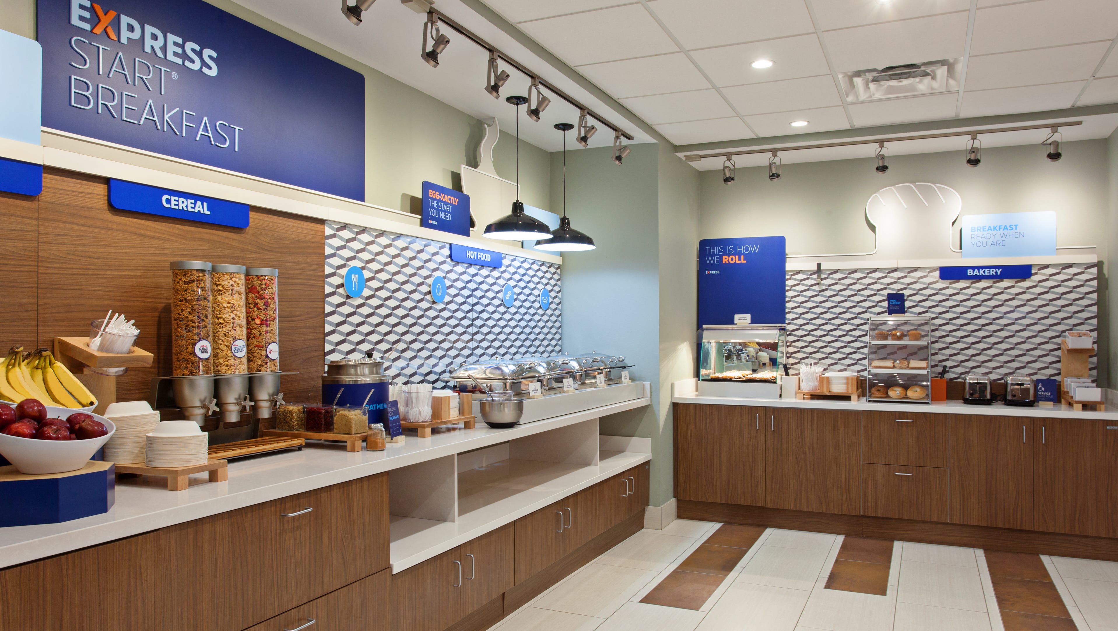 A Look At The New Holiday Inn Express Free Breakfast