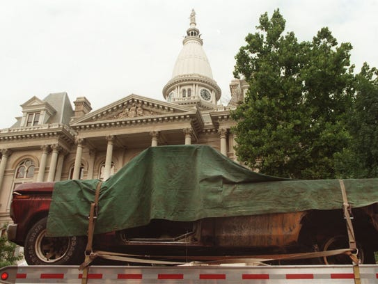 On the night of Aug. 2, 1998, someone drove this pickup