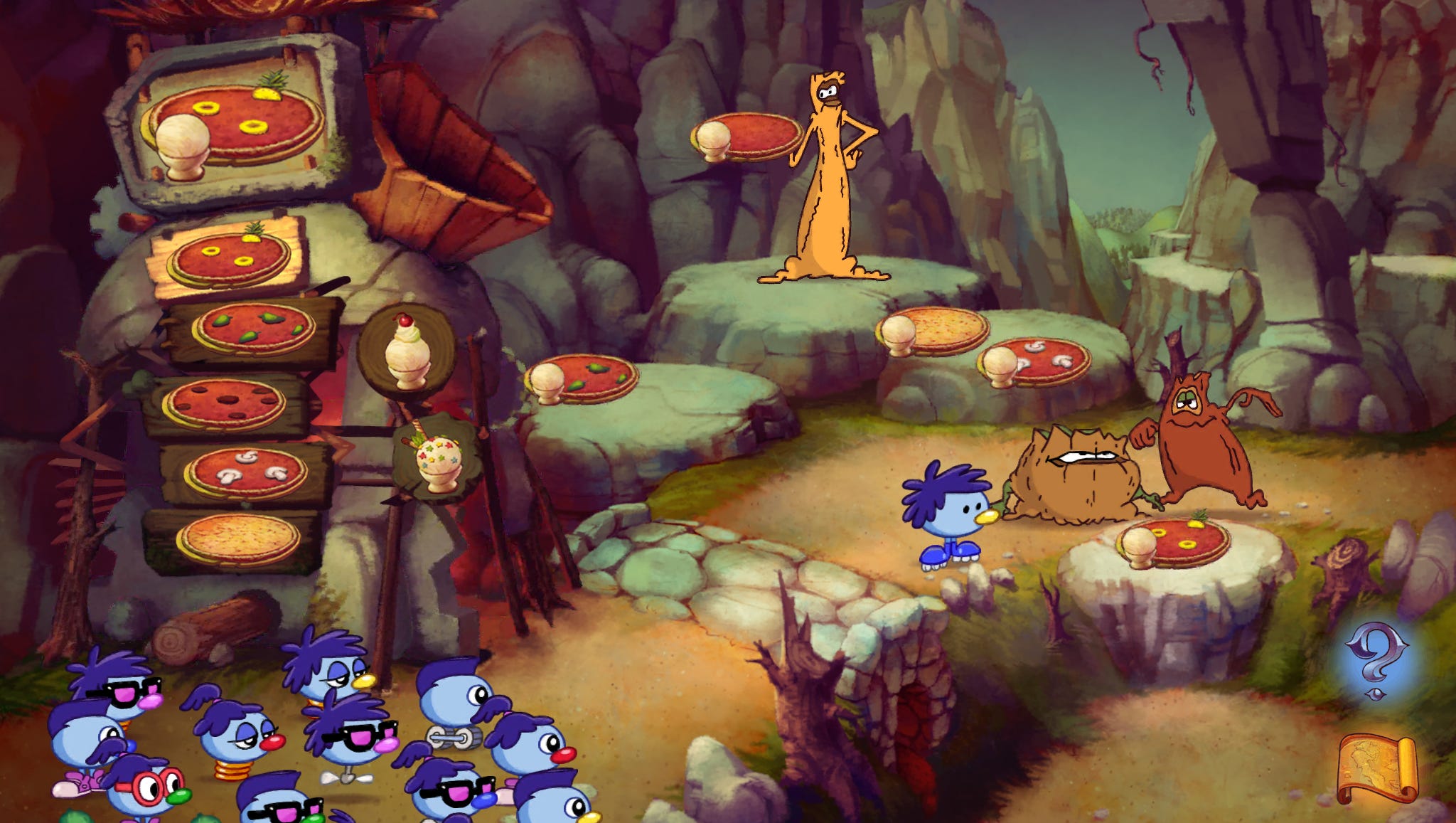 zoombinis game pizza