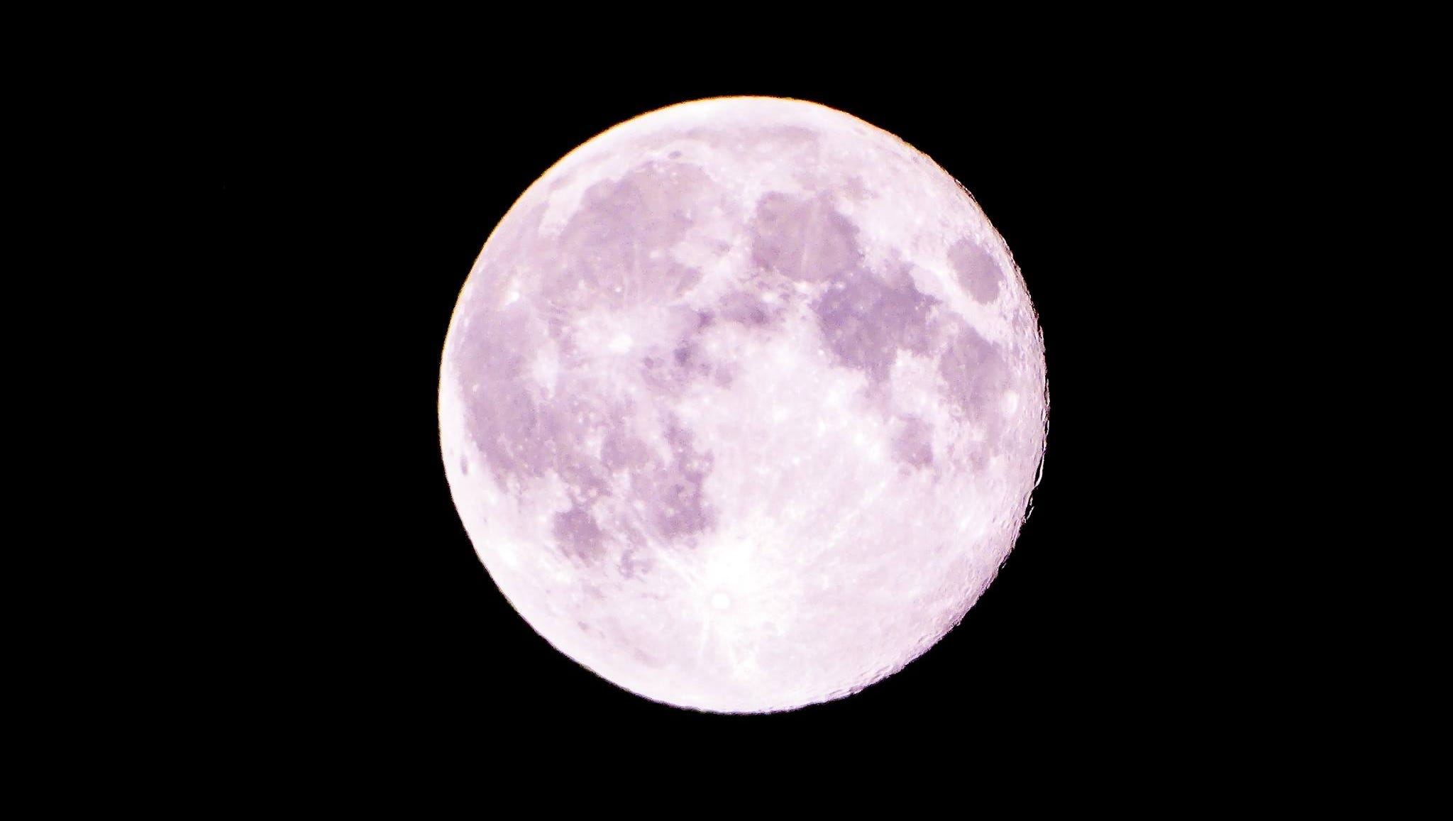 Pink moon tonight Here's when you could see the April full moon