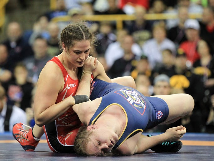 Photos Womens U.S. Wrestling Olympic Team Trials day two