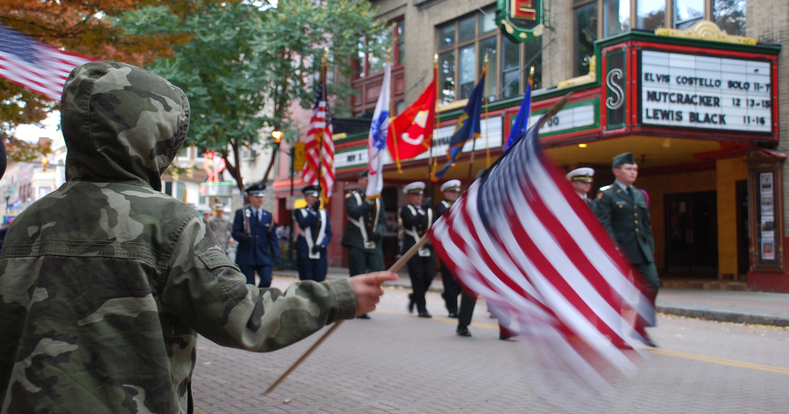 Ithaca parade salutes veterans