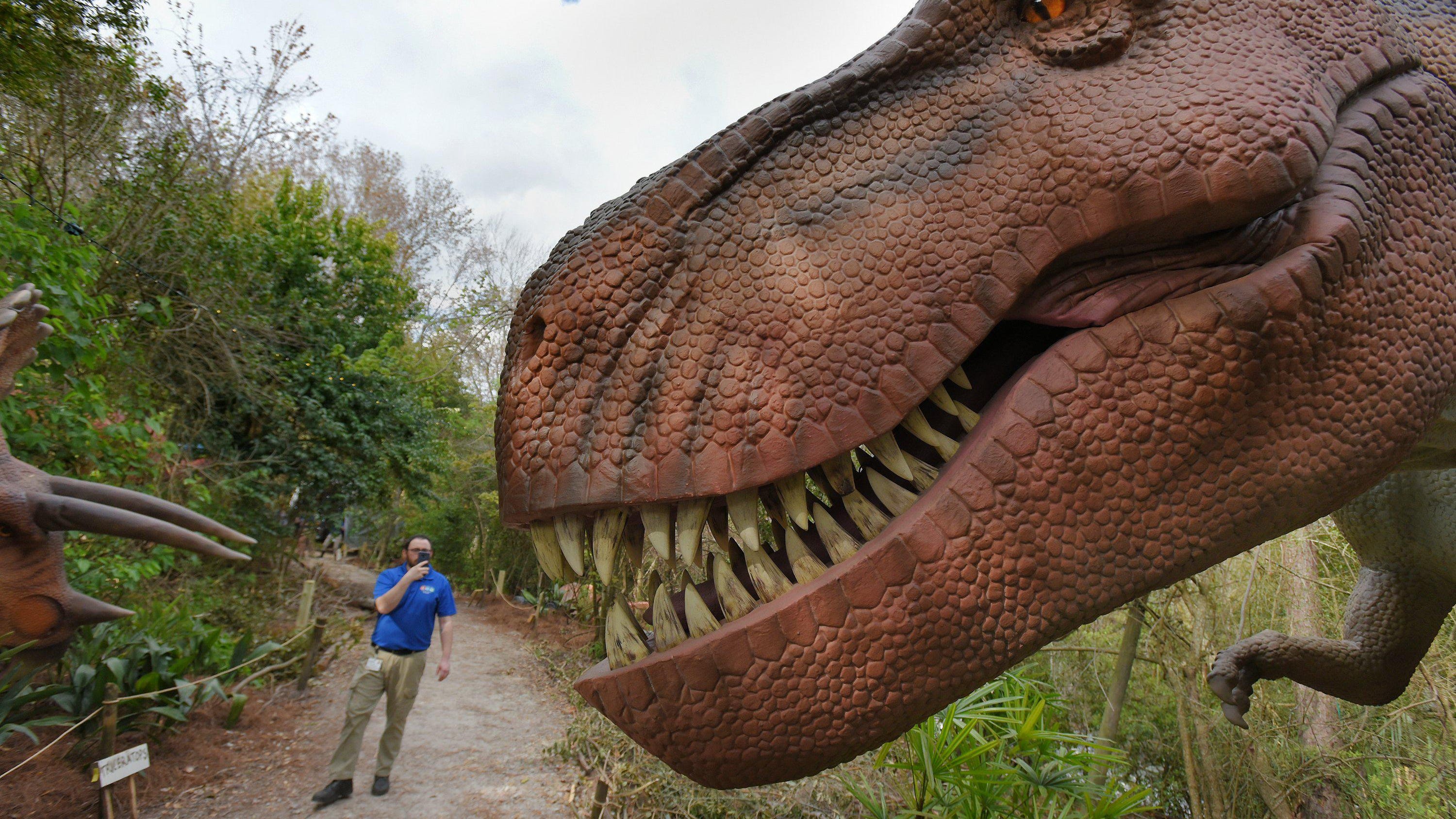 Jacksonville Zoo brings back Dinosauria with new, roaring adventures