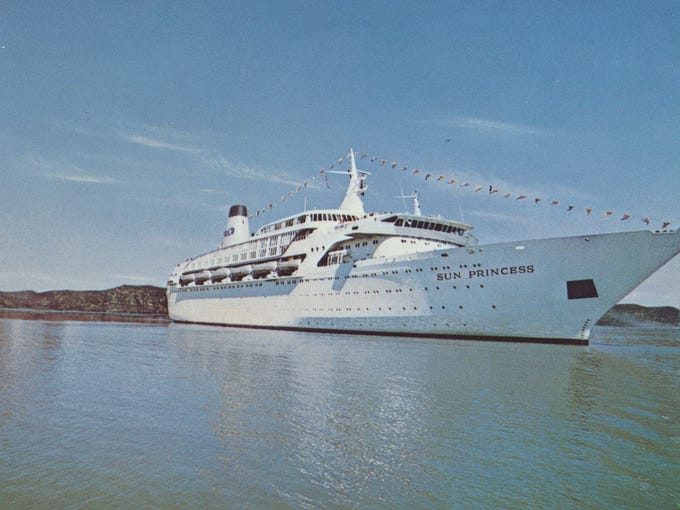 sun princess cruise ship 1975