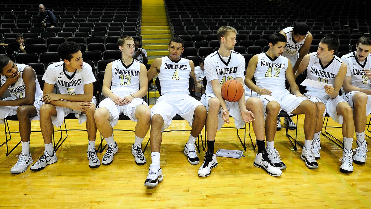 Vanderbilt Men's Basketball Team Media Day