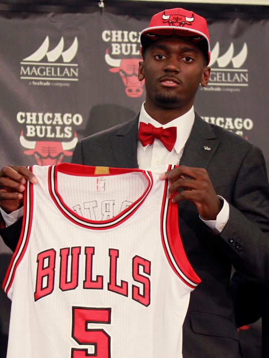 Chicago Bulls introduce first round pick Bobby Portis