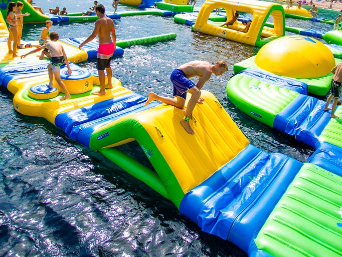 indiana inflatable water park