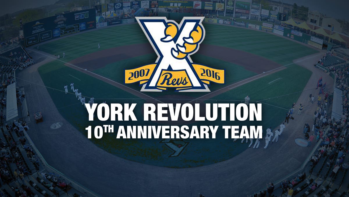 PHOTOS York Revolution 10th anniversary team