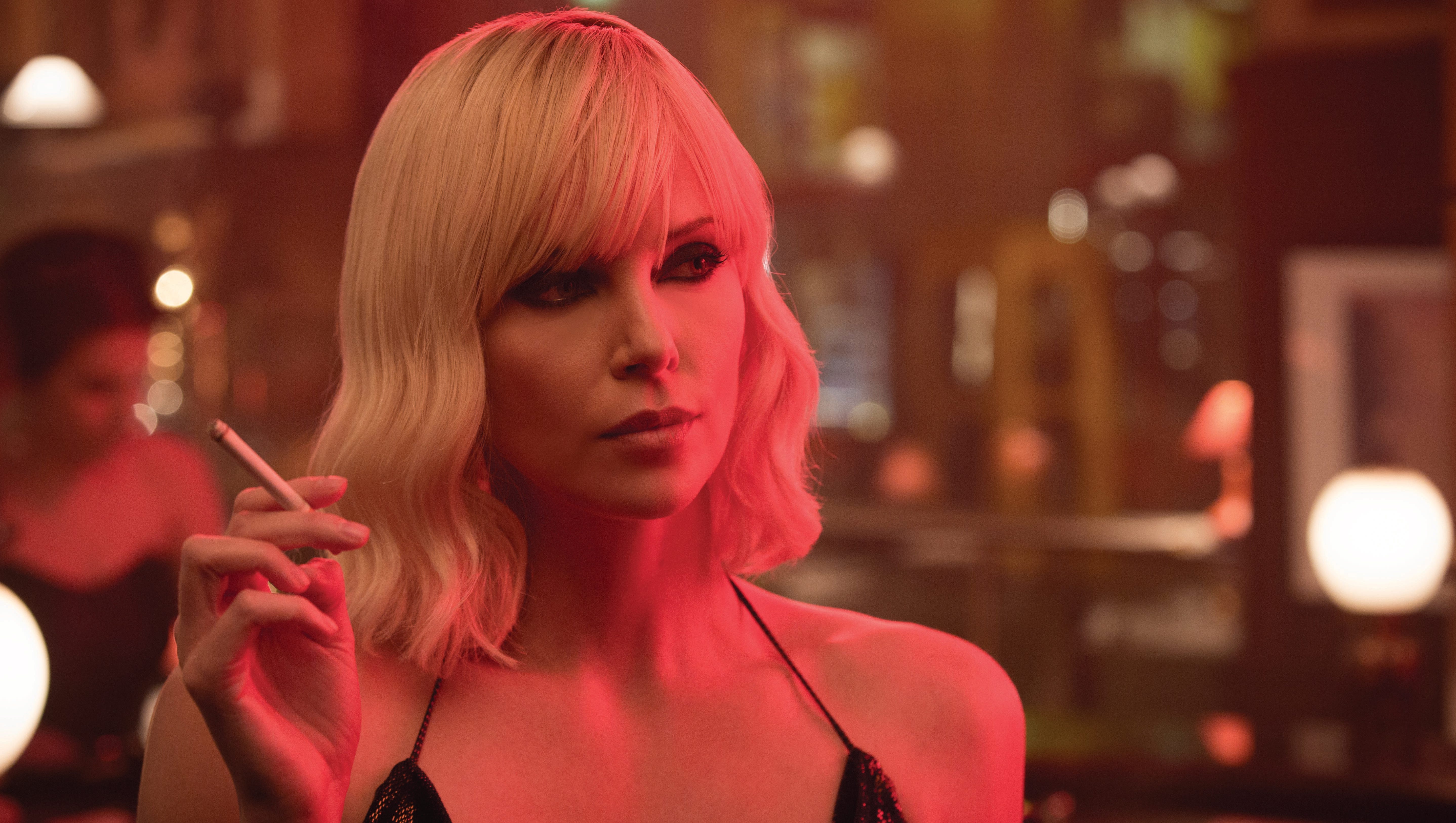 Charlize Theron Porn - Charlize Theron on why her 'Atomic Blonde' love scene with Sofia Boutella  matters