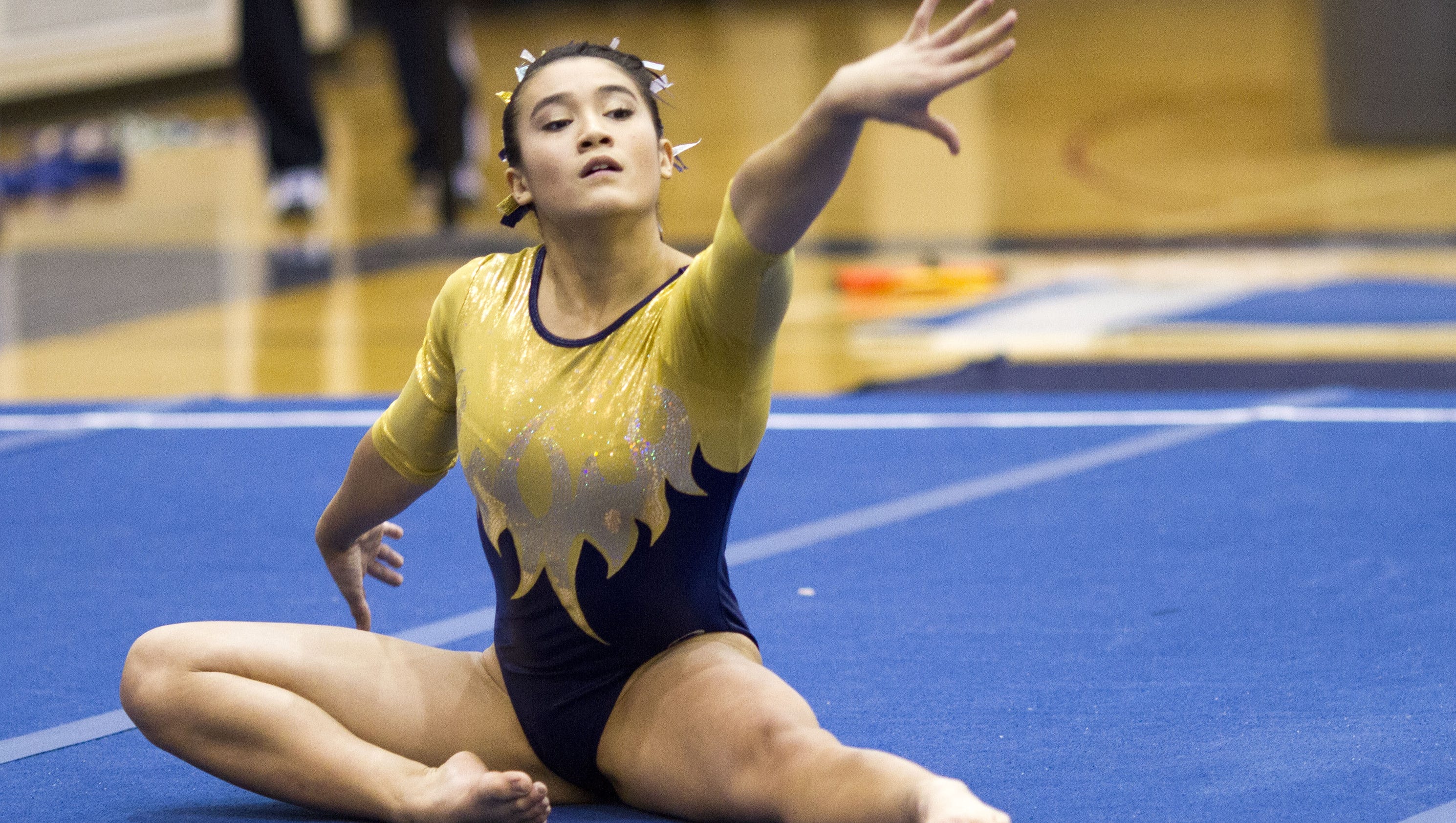 High School Gymnastics Floor