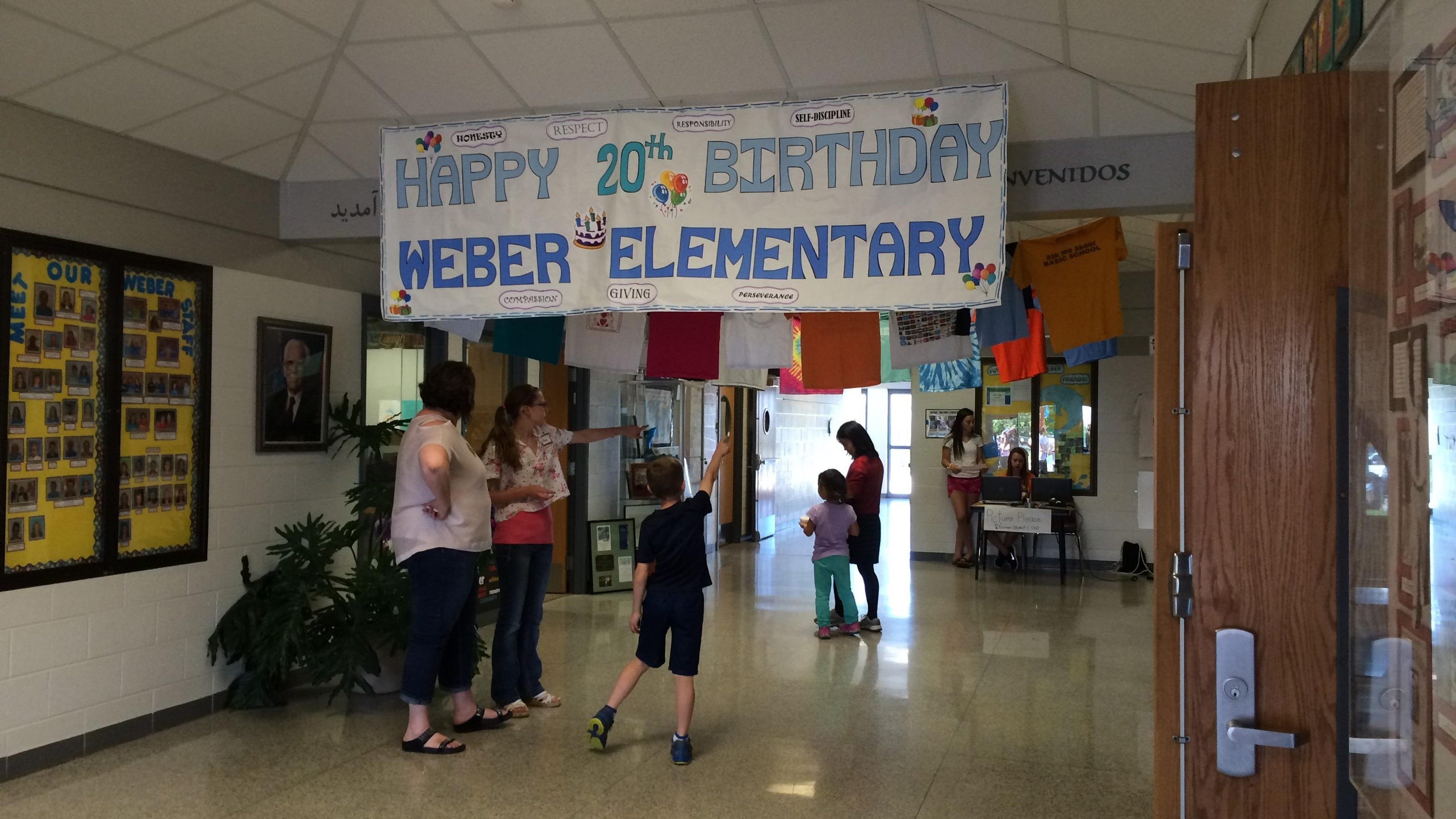 Weber Elementary celebrates 20 years of learning
