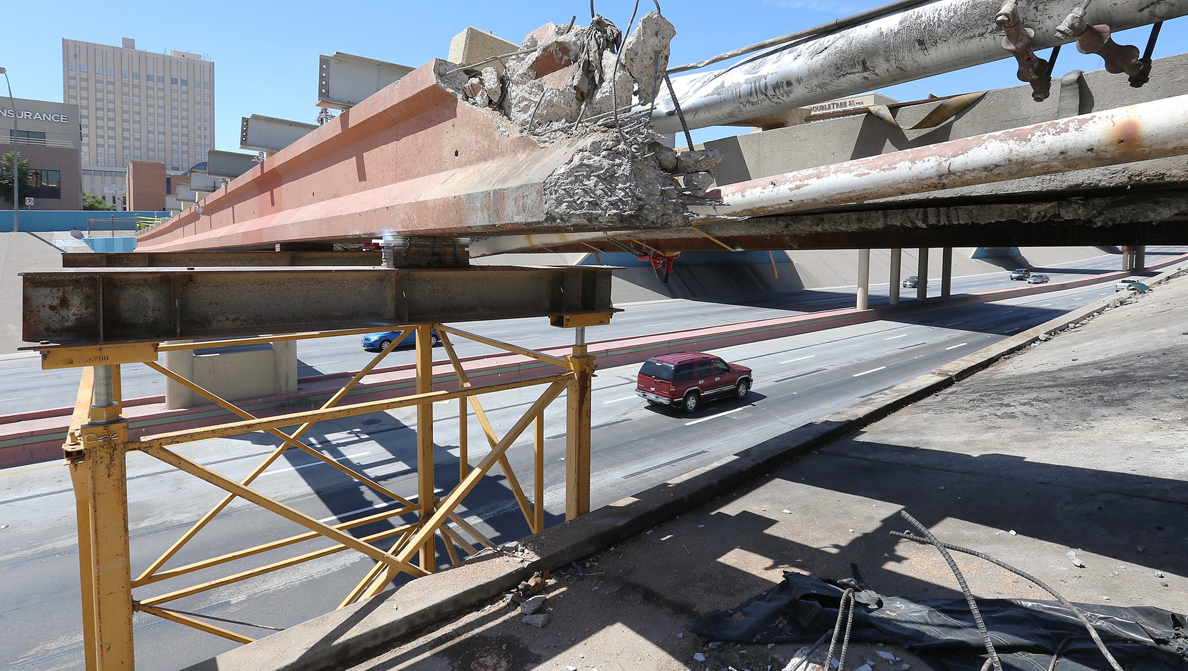 I-10 In Downtown El Paso Reopens After Fiery Semitruck Crash Thursday