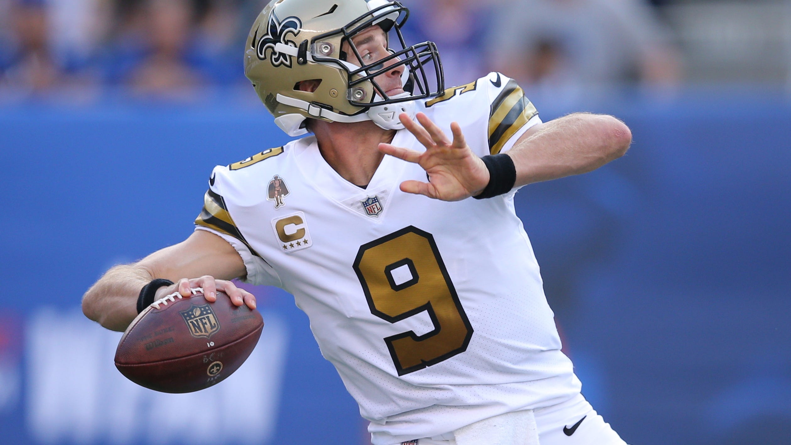 Saints QB Drew Brees On Verge Of Setting NFL Passing Yardage Record