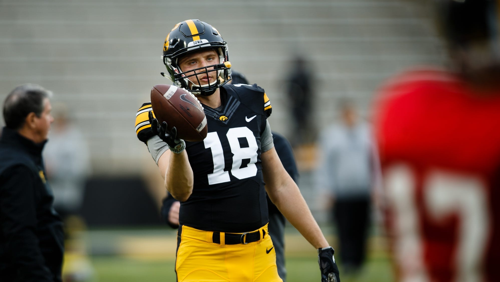 Drew Cook Trying To Become Latest Former QB To Thrive As Iowa Tight End