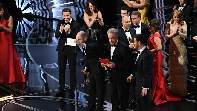 We were there: the flub Oscar history went down