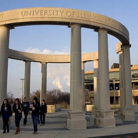 UIS quad. File/The State Journal-Register