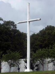The Bayview Park Cross is the subject of a lawsuit