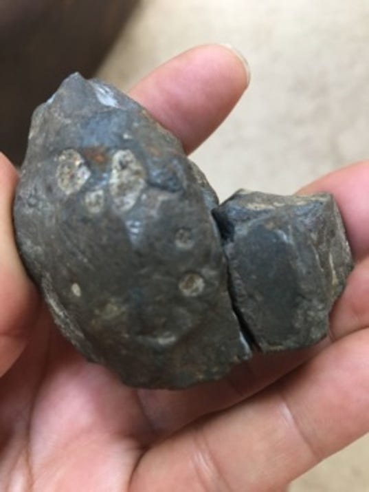 Once in a decade event Meteorite hits home in South Carolina