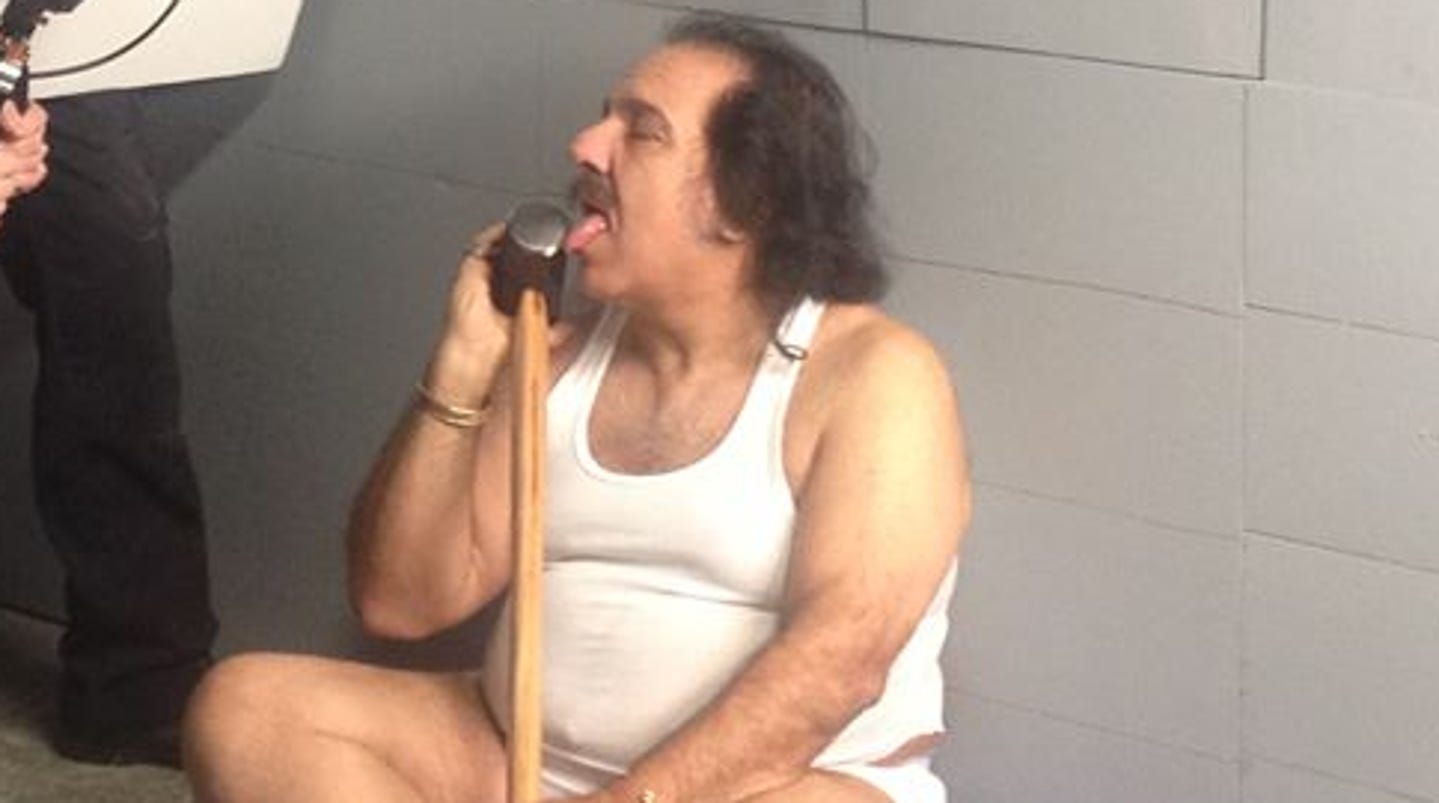 Watch Porn Star Ron Jeremy Swings From Wrecking Ball