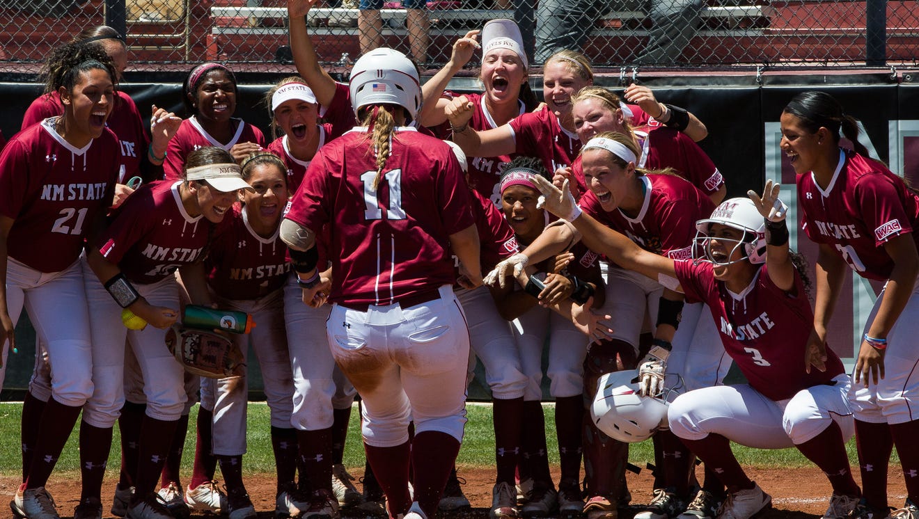 New Mexico State softball advances to WAC title game