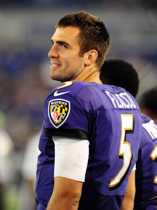 Flacco Finds Security In Stokely During Ravens Loss 