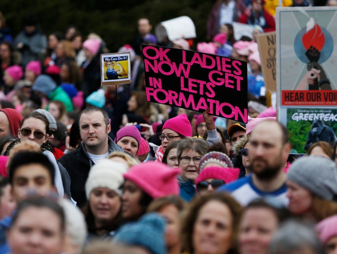 30 Photos: Iowa Women's March In Des Moines